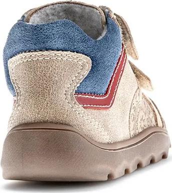 Детские ботинки на липучках, коричневый – фото 3