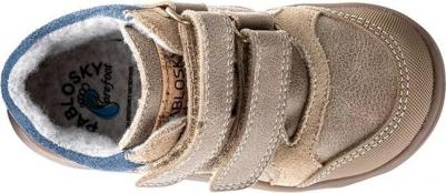 Детские ботинки на липучках, коричневый – фото 8