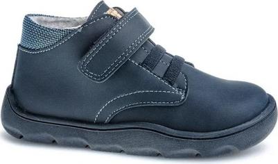 Детские ботинки на липучках, темно-синий
