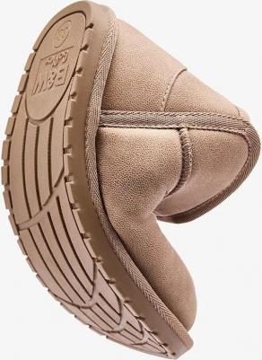 Детские ботинки B&W с низким берцем Goflex с внутренней подкладкой, светло-коричневый – фото 2