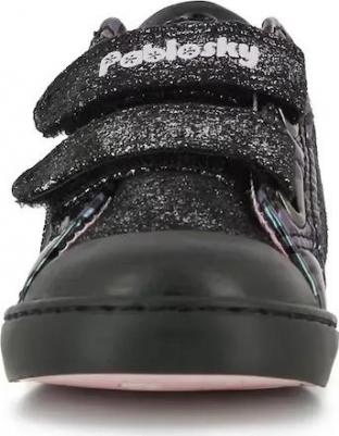 Ботинки для девочек с двойной застежкой-липучкой, серебряный – фото 10