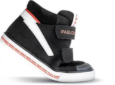 Детские ботиночки текстильные на липучках, черный – фото 20