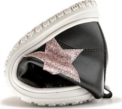 Детские ботиночки текстильные на молнии, розовый 8445543600058 – фото 4