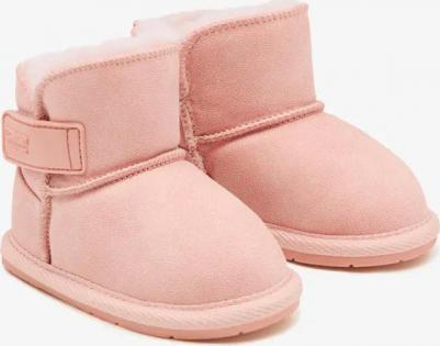 Ботиночки детские в австралийском стиле с меховой подкладкой, бежевый – фото 2