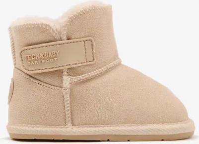 Ботиночки детские в австралийском стиле с меховой подкладкой, бежевый