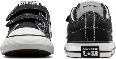 Star Player 76 Foundational Canvas повседневные кеды для малышей, черный – фото 4