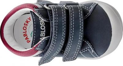 Детские ботиночки на липучках, темно-синий – фото 2