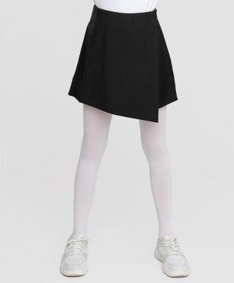 Школьная юбка-шорты, размер 170, черный – фото 2