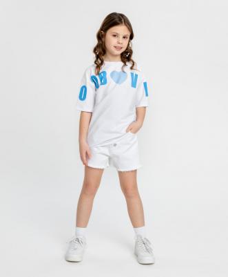 Шорты 124BBGJC60010200, белый, 140 – фото 3