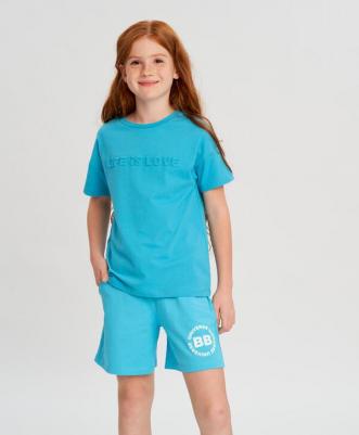 Шорты детские 123BBGB54021800 голубой, 134 – фото 2