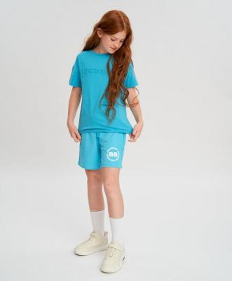 Шорты детские 123BBGB54021800 голубой, 146