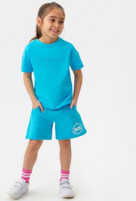 Шорты детские 123BBGB54021800 голубой, 158 – фото 7