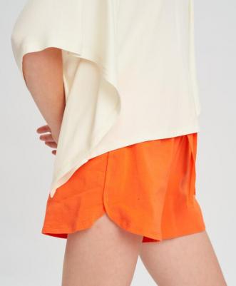 Шорты детские 123BBGF54016100 оранжевый, 128 – фото 2