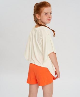 Шорты детские 123BBGF54016100 оранжевый, 128 – фото 7