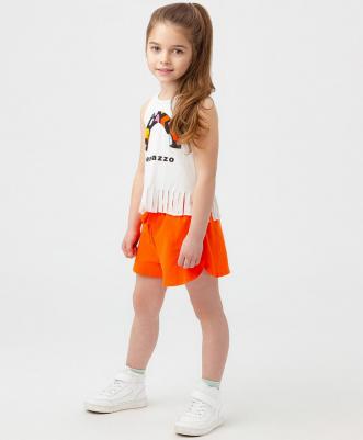 Шорты детские 123BBGF54016100 оранжевый, 98 – фото 3