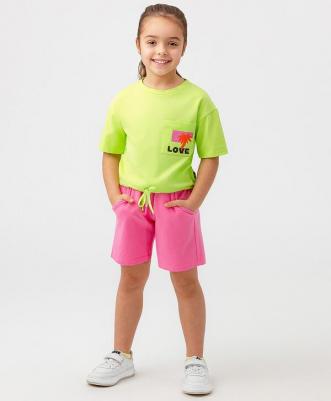 Шорты детские 123BBGMC54021200 розовый, 98