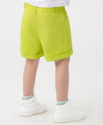 Шорты детские 123BBGMC60035500 салатовый, 122 – фото 3