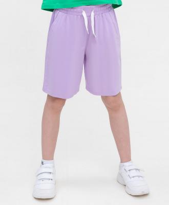 Шорты сиреневые, мод.122BBGB54013000. р.146 – фото 1