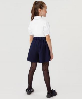 Юбка-шорты синяя (170) – фото 5