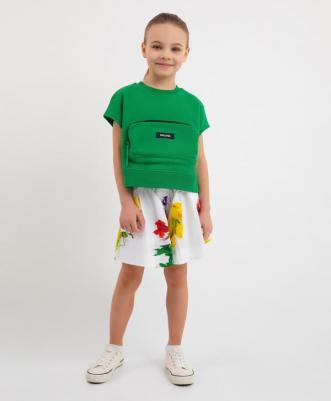 Юбка-шорты 12403GMC6003, белый, 104 – фото 4