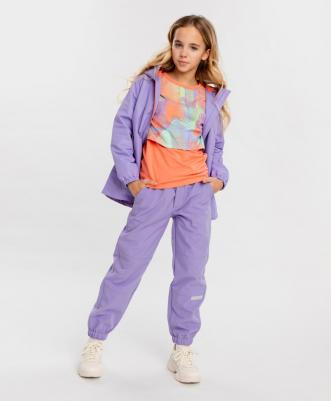 Брюки 124BBGA64013100, фиолетовый, 140 – фото 1