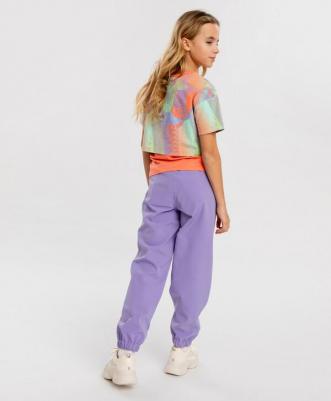 Брюки 124BBGA64013100, фиолетовый, 146 – фото 3