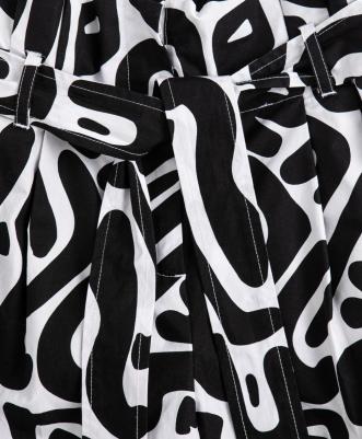 Брюки 124BBGF63013114, черно-белый, 104 – фото 4