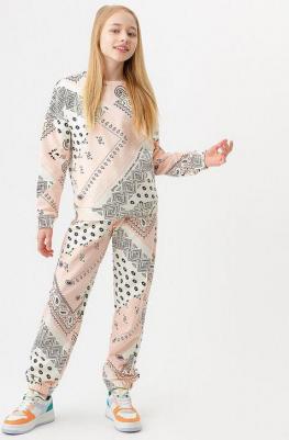 Брюки детские 123BBGJC56130013, розовый, 134