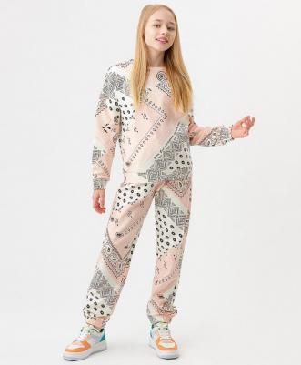 Брюки детские 123BBGJC56130013, розовый, 158 – фото 4