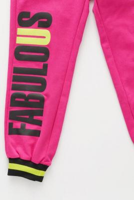 Брюки детские 123BBGMC56111200, цвет розовый, размер 116 – фото 4