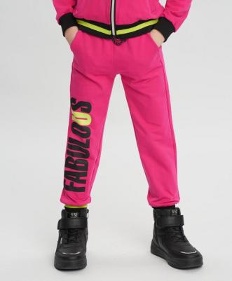 Брюки детские 123BBGMC56111200, цвет розовый, размер 98 – фото 2