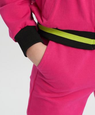 Брюки детские 123BBGMC56111200, цвет розовый, размер 98 – фото 5