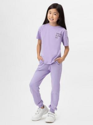 Брюки детские 222BBGB56013100 цв. фиолетовый р. 98