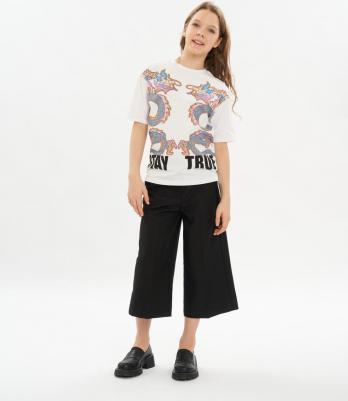 Брюки детские 223BBGS63050800 черный, 146 – фото 9