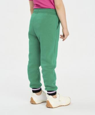 Брюки-джоггеры из флиса зеленые 222BBGMC56054800 р.98 – фото 8