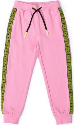 Брюки джоггеры, карманы, пояс на резинке, размер 122, розовый – фото 8