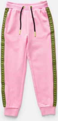 Брюки джоггеры, карманы, пояс на резинке, размер 98, розовый – фото 10