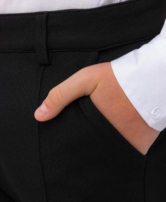 Брюки классические черные (158) – фото 3