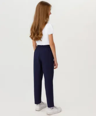 Брюки классические темно-синие (140) – фото 2