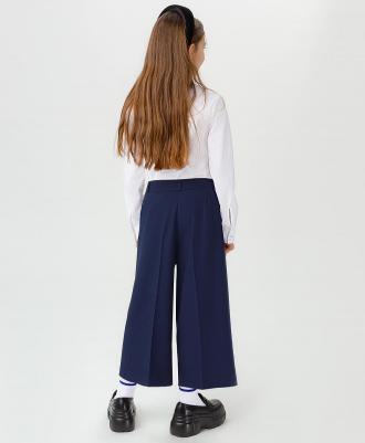 Брюки-кюлоты синие (122) – фото 2