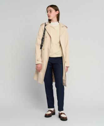 Брюки синие со стрелками (158)