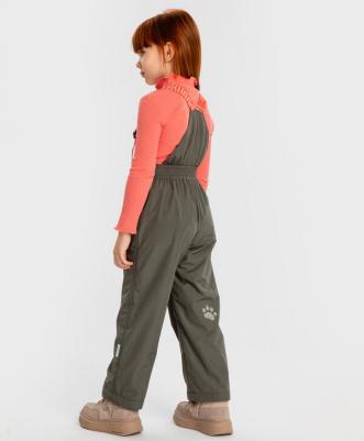 Брюки утепленные демисезонные непромокаемые хаки, 110, 224BBGMC6405 – фото 1