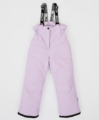 Брюки утепленные зимние непромокаемые фиолетовые, 146, 224BBGA6402 – фото 1