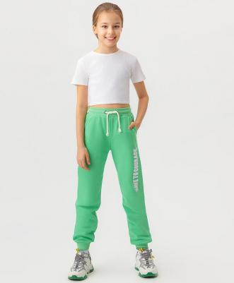 Джоггеры детские 123BBGJC56024800, зеленый, 152 – фото 1