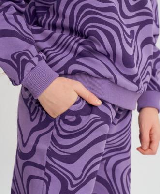 Джоггеры детские 123BBGJC56040313, фиолетовый, 152 – фото 1