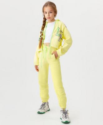 Джоггеры детские 123BBGJC56102700, желтый, 158