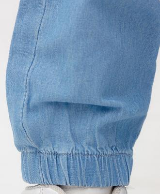 Джоггеры детские 123BBGMC63101800 голубой, 128 – фото 4