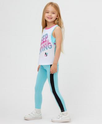 Леггинсы детские 123BBGA13031800 голубой, 128