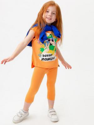 Леггинсы детские 123BBGMC13096100 оранжевый, 128