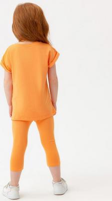 Леггинсы детские 123BBGMC13096100 оранжевый, 128 – фото 2